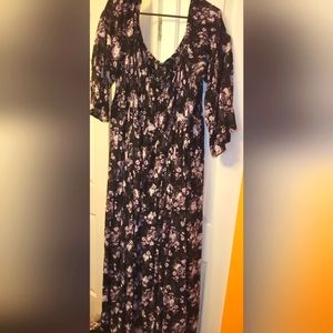 Torrid Size 5 Maxi Floral Dress